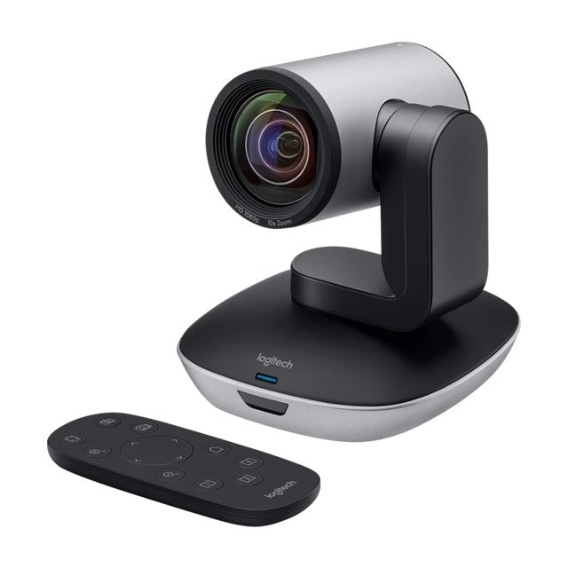 Cámara de Videoconferencia Logitech PTZ Pro 2, Full HD 1080p, Zoom 10x, Campo de Visión 90°, Pan/Tilt Motorizado, USB Plug and Play – CC2900ep