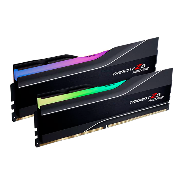 Memoria RAM G.SKILL Trident Z5 RGB, 32GB (2x16GB), DDR5 6000MHz, CL30, 1.35V, Black - F5-6000J3038F16GX2-TZ5NR