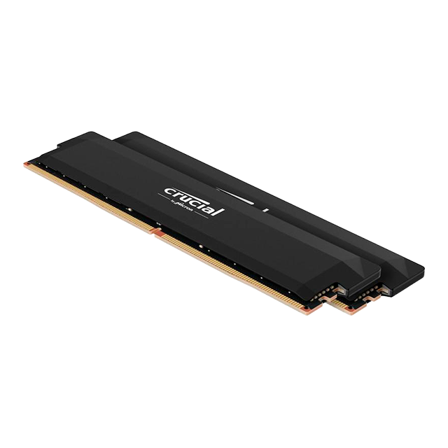 Memoria RAM CRUCIAL PRO 64 GB (2×32 GB), DDR5, 6400 MHz CL40 – CP2K32G64C40U5B