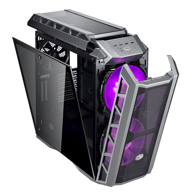 Gabinete Cooler Master MasterCase H500P Mesh ARGB, Cristal Templado, 3 Ventiladores - MCM-H500P-MGNN-S11