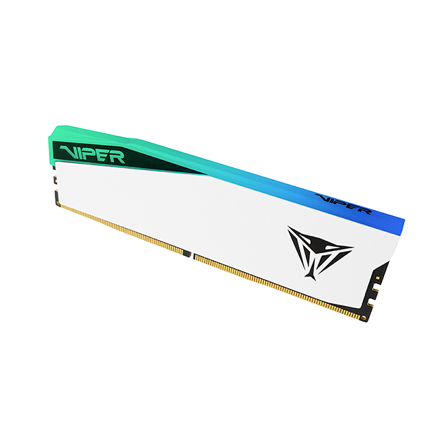 Memoria RAM Patriot Viper Elite 5, 32GB, 2x16GB, DDR5, 6200MHz, CL42, Negra con Blanco - PVER532G62C42KW