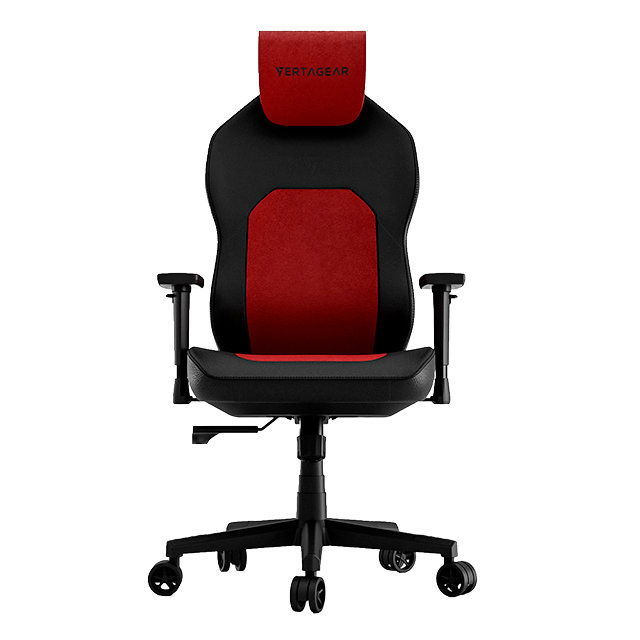 Silla Gamer Vertagear SL1800 Red Edition, Reclinable hasta 140°, ContourMax™, VertaAir™, Soporta 118 kg, Rojo - VG-SL1800_BR