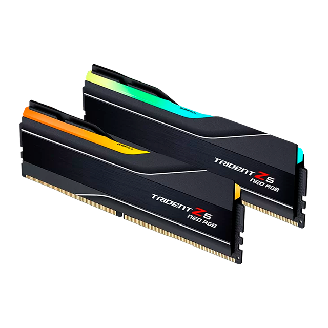 Memoria RAM G.SKILL Trident Z5 RGB, 32GB (2x16GB), DDR5 6000MHz, CL30, 1.35V, Black - F5-6000J3038F16GX2-TZ5NR