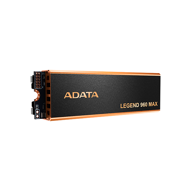 Unidad de Estado Sólido (SSD) Adata Legend 960 Max, 1TB, M.2 2280, PCI Express 4.0 x4 NVMe, Lectura 7400MB/s, Escritura 6800MB/s, con Disipador - ALEG-960M-1TCS