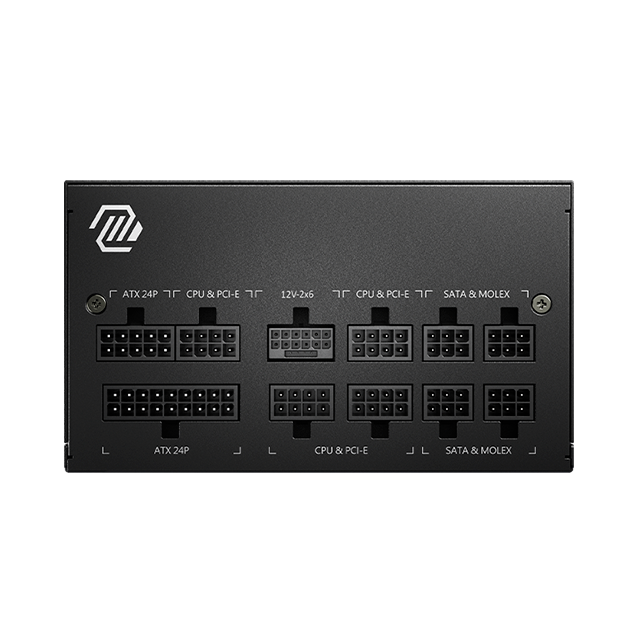 Fuente de Poder MSI MAG A750GL PCIe5, 750W, 80 Plus Gold, Modular, ATX 3.0, Compatible con GPU PCIe 5.0 – MAG A750GL PCIE5