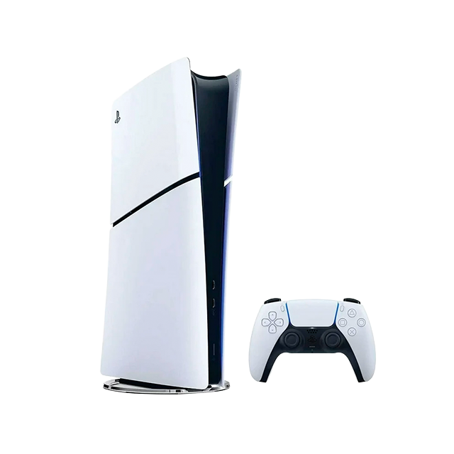 Consola PlayStation 5 Slim Digital Edition, 1TB SSD, Fortnite Cobalt Star Bundle, 4K 120Hz, HDR – 1000045142