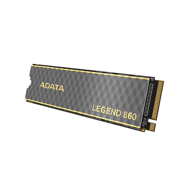 Unidad de Estado Sólido (SSD) Adata Legend 860, 1TB, M.2 2280, PCI Express 4.0 x4 NVMe, Lectura 6000MBs, Escritura 5000MBs, con Disipador - SLEG-860-1000GCS