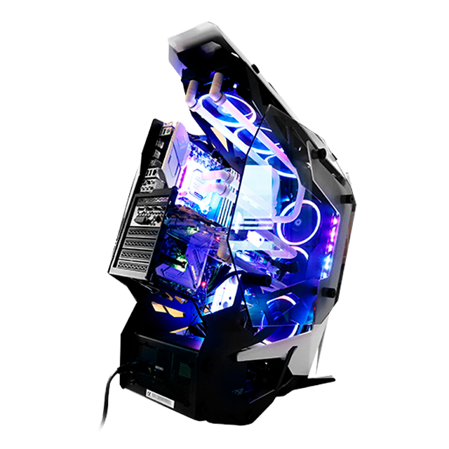 Specter by PhantomCore | Intel Core i9-14900K | RTX 5080 16GB GDDR7 | 96 GB DDR5 | SSD 2 TB NVMe PCIe 5.0 | Enfriamiento Líquido 360 mm LCD | Fuente 1000 W 80+ Gold | Gabinete Antec Torque Blanco y Negro