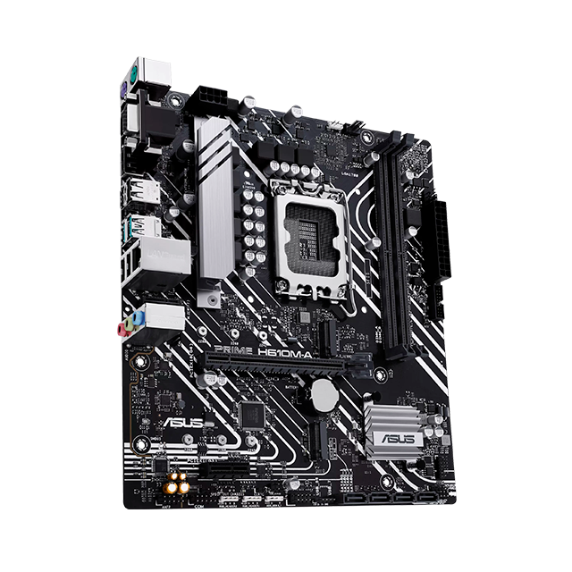 Tarjeta Madre ASUS PRIME H610M-A-CSM, DDR5, Micro-ATX, LGA 1700, HDMI/DP, PCIe 4.0, SATA/M.2 - PRIME H610M-A-CSM