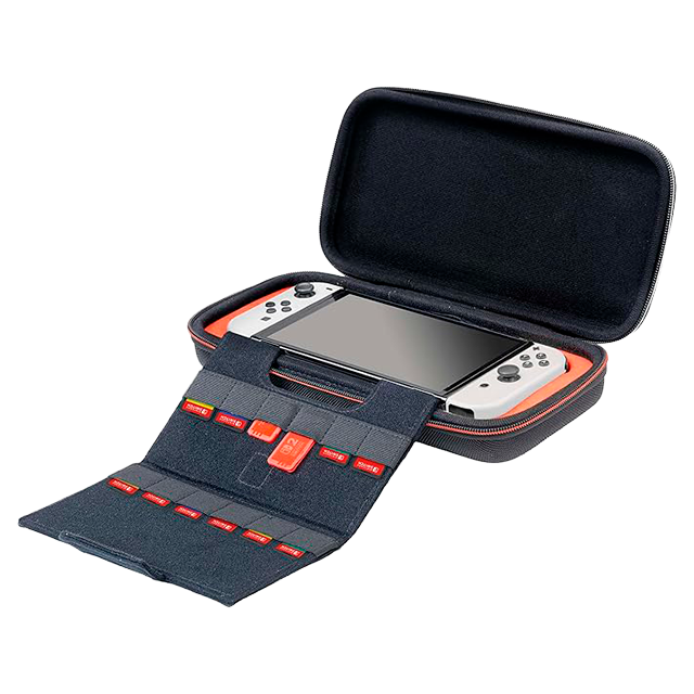 Estuche de Viaje RDS Game Traveler Deluxe Licenciado por Nintendo para Nintendo Switch 2, Nintendo Switch OLED y Nintendo Switch, Diseño Mario Kart - B0F7K7ZZ12