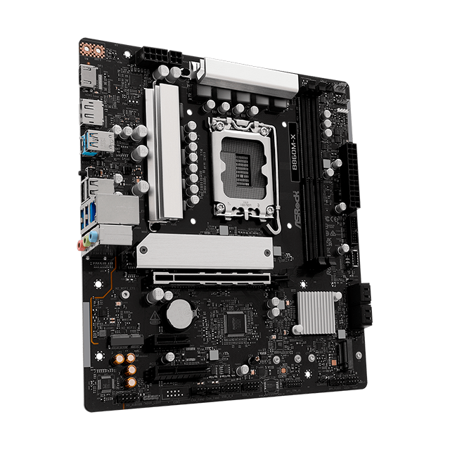 Tarjeta Madre ASRock B860M-X, Micro ATX, Socket LGA 1851, DDR5, Intel B860, PCIe 4.0 – B860M-X