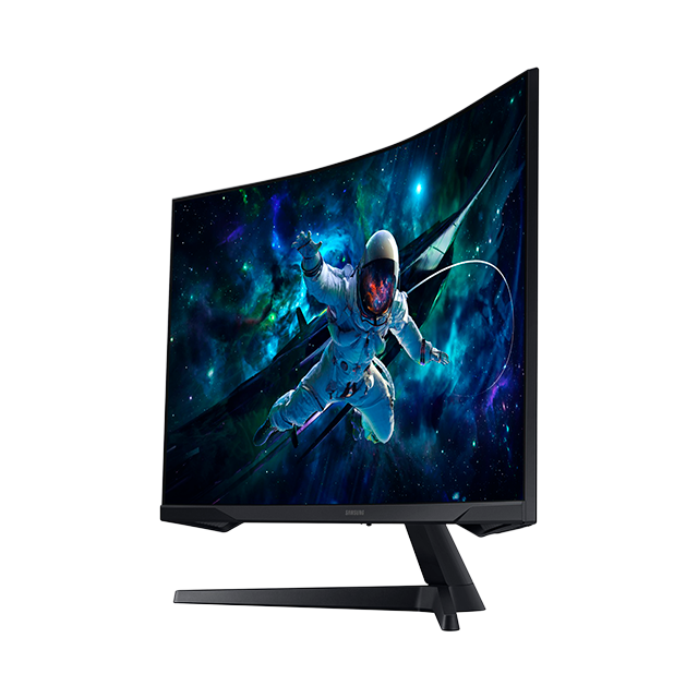 Monitor Samsung Odyssey G5, 32", Curvo 1000R, QHD 2560×1440, 165Hz, 1ms, FreeSync, Panel VA – LS32CG552ELXZX