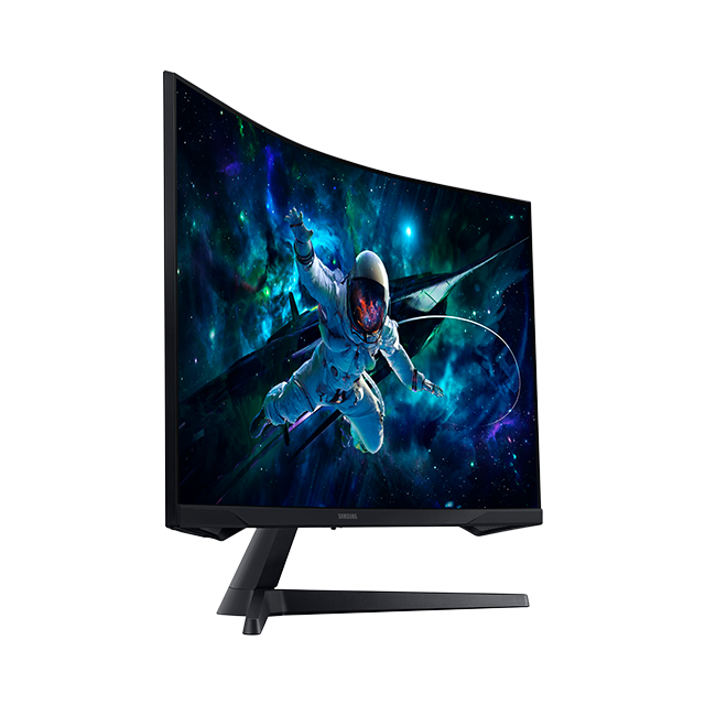 Monitor Samsung Odyssey G5, 32", Curvo 1000R, QHD 2560×1440, 165Hz, 1ms, FreeSync, Panel VA – LS32CG552ELXZX
