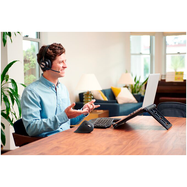 Mouse Ergo Recargable Kensington MY630 EQ, Vertical, Bluetooth/2.4 GHz, 1000/1600/2400 DPI, 5 botones – K72484WW