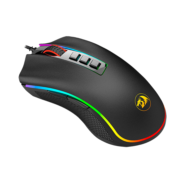 Mouse Gamer Redragon Cobra M711-FPS, RGB, Alámbrico, 24,000 DPI, 8 Botones Progamables, Pixart P3360 óptico