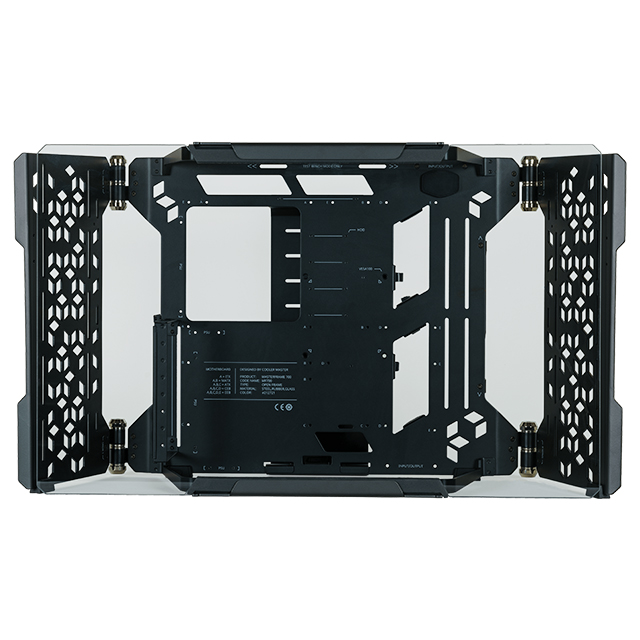 Gabinete Cooler Master MasterFrame 700, E-ATX, Open Frame, Cristal Templado, Modo de pruebas - MCF-MF700-KGNN-S00