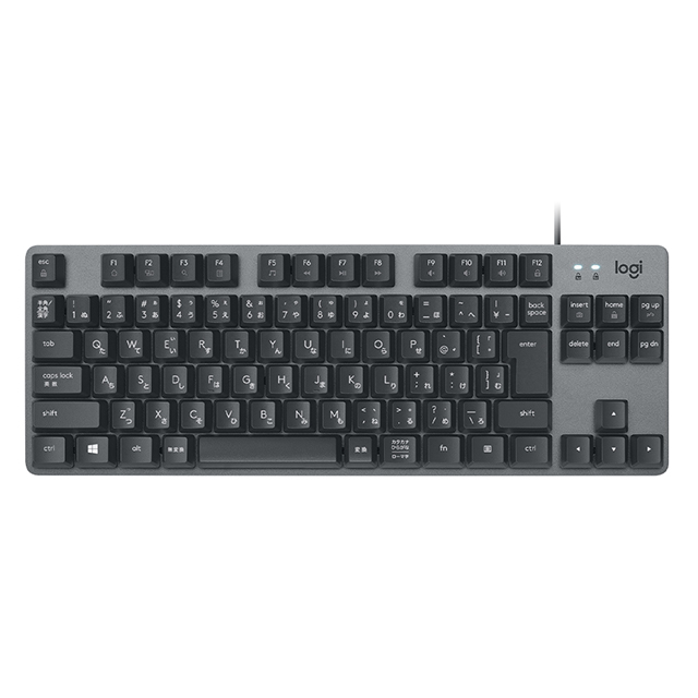 Teclado Mecánico Logitech K835 TKL, Switches Tactil, Ingles - 920-010085