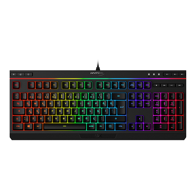 Teclado Membrana HyperX Alloy Core RGB, Español - HX-KB5ME2-LA