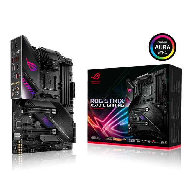 Tarjeta Madre Asus ROG Strix X570-E Gaming, ATX, AM4, DDR4 4400Mhz OC, Dual M.2, SLI, Crossfire, Wi-Fi 6, Bluetooth