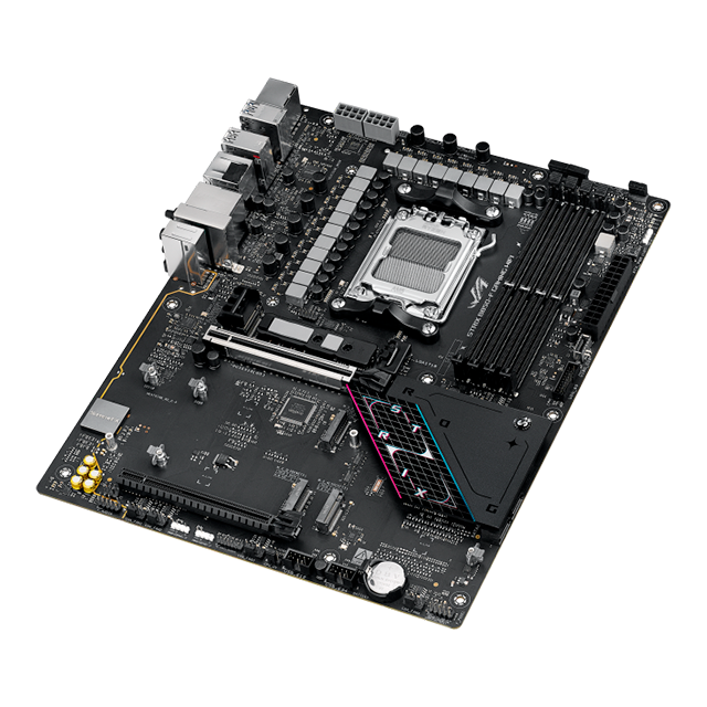 Tarjeta Madre ASUS ROG Strix B850-F Gaming WiFi, AMD AM5, DDR5 8000, ATX, Wi-Fi 7, Bluetooth, RGB – ROG STRIX B850-F GAMING WIFI