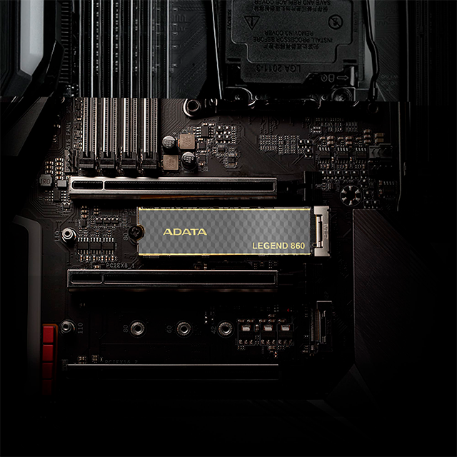 Unidad de Estado Sólido (SSD) Adata Legend 860, 1TB, M.2 2280, PCI Express 4.0 x4 NVMe, Lectura 6000MBs, Escritura 5000MBs, con Disipador - SLEG-860-1000GCS