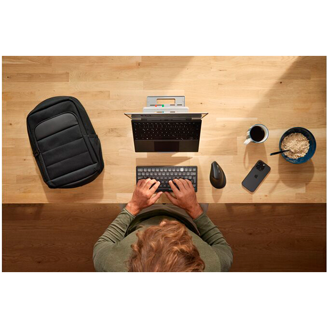 Mouse Ergo Recargable Kensington MY630 EQ, Vertical, Bluetooth/2.4 GHz, 1000/1600/2400 DPI, 5 botones – K72484WW