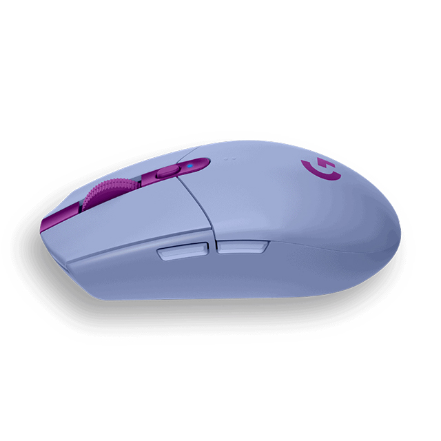 Mouse Logitech G305 Lightspeed, Lila, Inalámbrico, 12,000 DPI - 910-006021