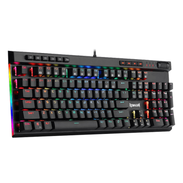 Teclado Mecanico Redragon Vata Pro K580RGB, Switches Redragon Brown, Español