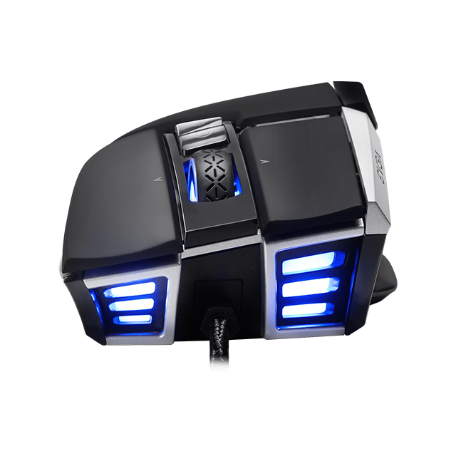 Mouse Gamer EVGA X17, Alámbrico, 16,000 DPI, 10 Botones, Pixart 3389 Optico - 903-W1-17BK-KR