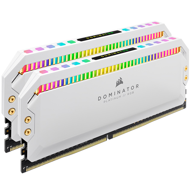 Memoria RAM Corsair Dominator Platinum RGB Blanca 16GB 2X8GB 4000Mhz - CMT16GX4M2K4000C19W