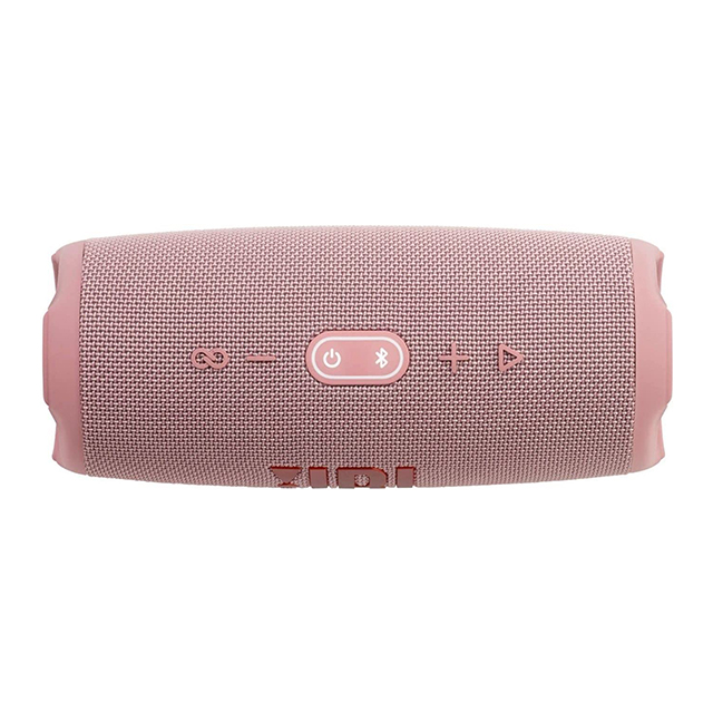 Bocina Bluetooth JBL Charge 5 Rosa | Resistente al polvo y agua IP67 | Bateria Integrada - JBLCHARGE5PINKAM