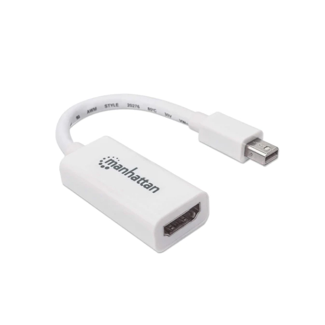 Adaptador Mini Displayport a HDMI Manhattan Blanco - 322461