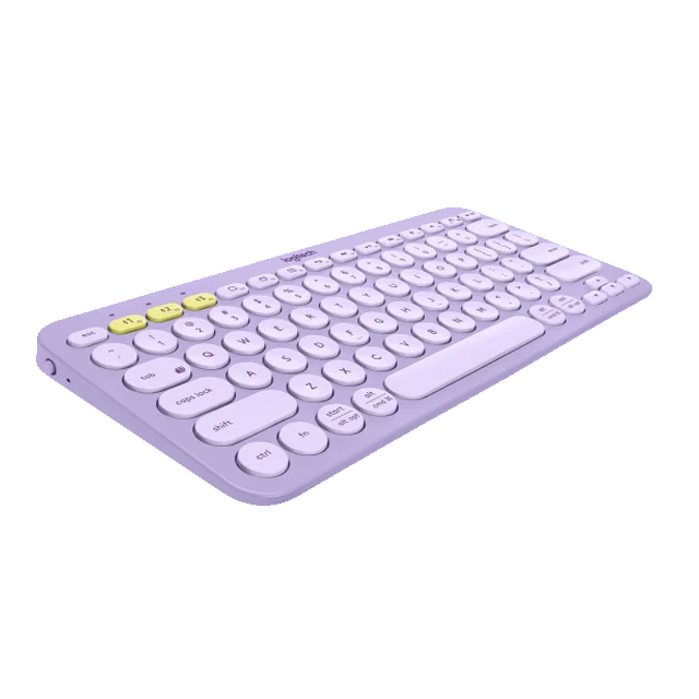 Teclado Logitech K380 Multi-Device Bluetooth Lavander Lemonade - 920-011150