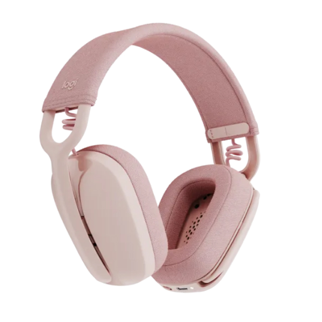 Diadema Logitech Zone Vibe 100 Rosa Inlámbrico Bluetooth 5.2 - 981-001223