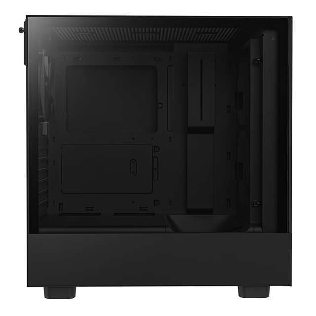 Gabinete NZXT H5 Flow Negro, ATX, Cristal Templado, 2 Ventiladores F Quiet 120mm - CC-H51FB-01