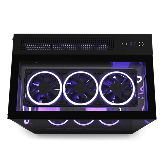 Gabinete NZXT H9 Elite Negro, ATX, Cristal Templado, 3 Ventiladores RGB, 1 Ventilador sin RGB - CM-H91EB-01