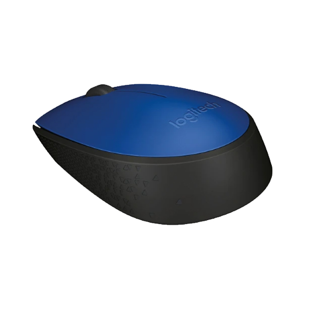 Mouse Logitech M170 Azul, Inalámbrico, 3 Botones, 1,000 DPI - 910-004800
