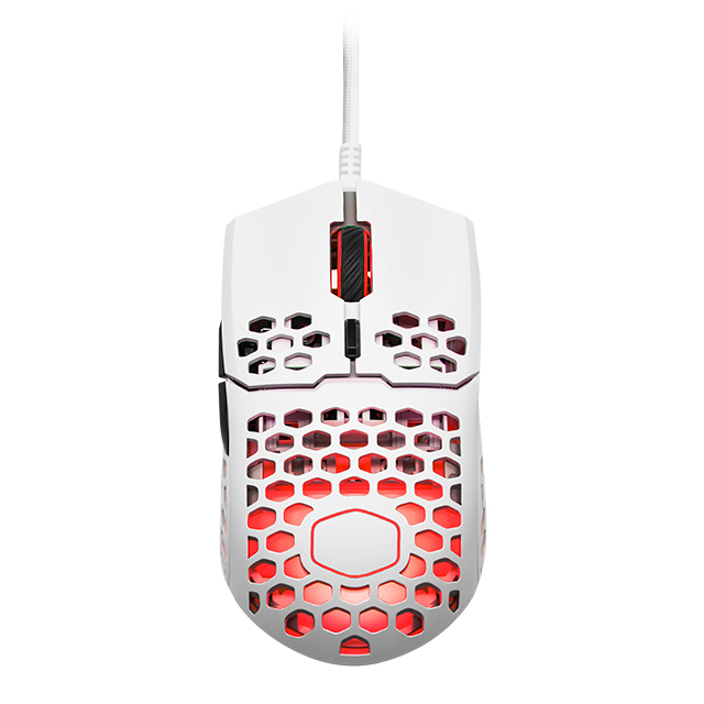 Mouse Gamer Cooler Master M711 RGB Blanco, Alámbrico, 6 Botones, Pixart 3389, 16,000 DPI - MM-711-WWOL1