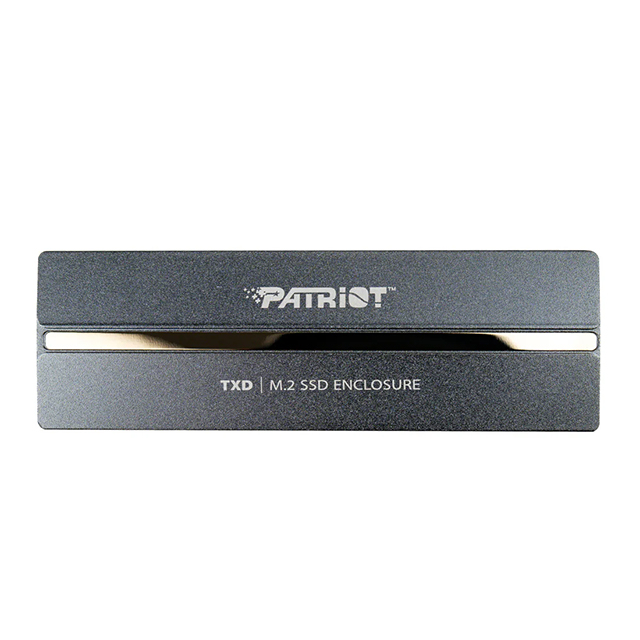Gabinete Externo Patriot TXD para SSD M.2 NVMe, USB 3.2 Gen2, Hasta 1000 MB/s, Compatible con Formatos 2230/2242/2260/2280 - PV810UPNGM