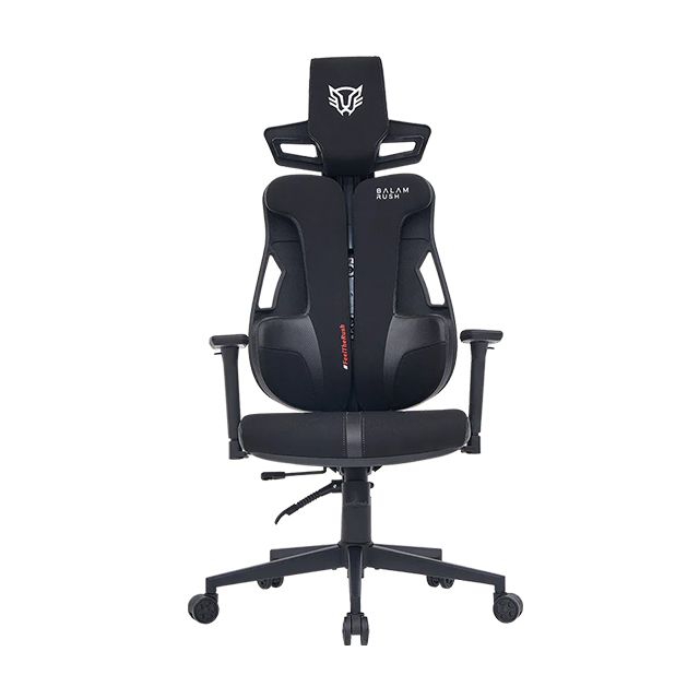 Silla Gamer Balam Rush Bolt Rush PT, Inclinación 120°, 150 kg, Negro - BR-940535