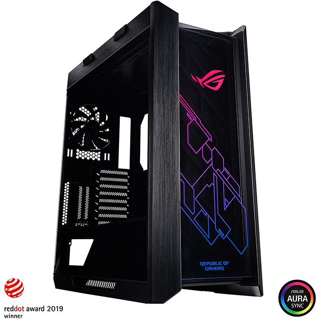 Gabinete Asus ROG Strix GX601 Helios, E-ATX, Cristal Templado, Aura Sync, RGB