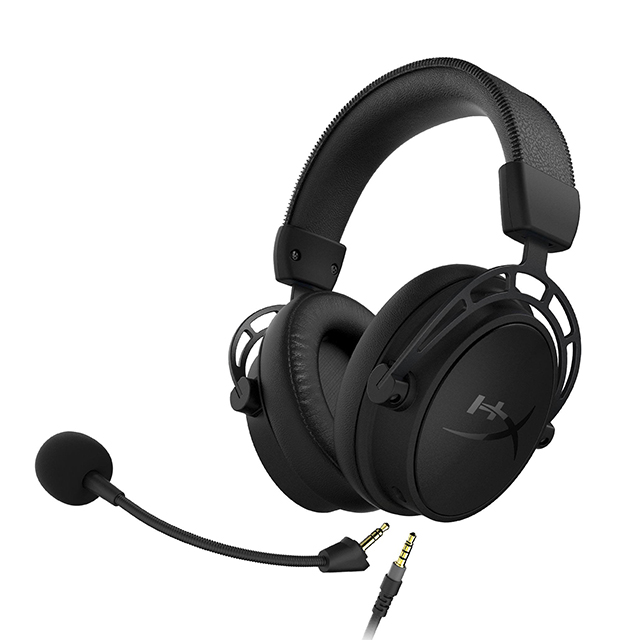 Diadema HyperX Cloud Alpha S Blackout, Alámbrico, USB, 3.5mm, PC, PS4, Stereo, 7.1 Surround, HX-HSCAS-BK/WW