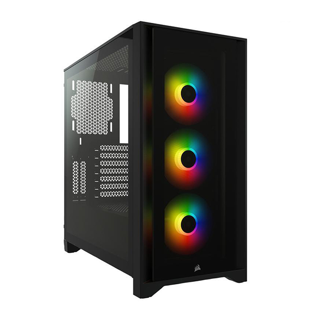 Gabinete Corsair ICUE 4000X RGB, con Corsair Commander PRO, Cristal Templado, 3 Ventiladores RGB, ATX - CC-9011204-WW