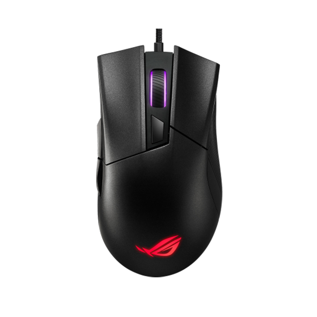 Mouse Asus ROG Gladius II Core, Alámbrico, 6200 DPI, RGB, Aura Sync - ASUS-P507-ROG