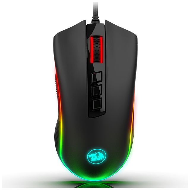 Mouse Gamer Redragon Cobra M711-FPS, RGB, Alámbrico, 24,000 DPI, 8 Botones Progamables, Pixart P3360 óptico