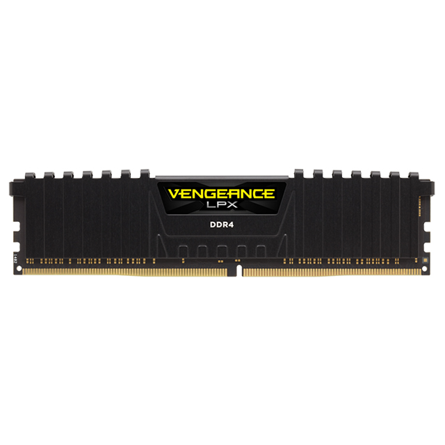 Memoria RAM Corsair Vengeance LPX, 64 GB (2×32 GB), DDR4, 3000 MHz, CL16, Negro – CMK64GX4M2D3000C16