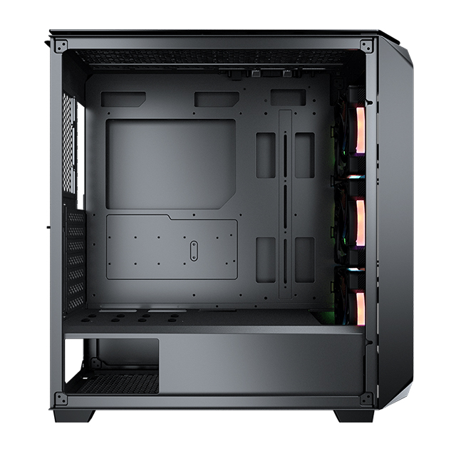 Gabinete Cougar MX670 RGB, Cristal Templado, 3 Ventiladores ARGB, Sporte GPU Vertical, ATX - 385UM60.0001