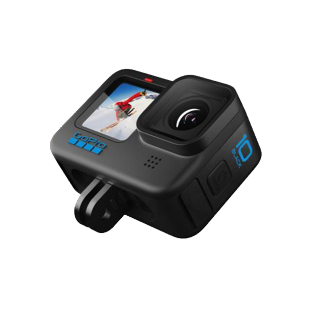 Camara de Video GoPro HERO 10 Black Action Camera | Procesador GP2 | 5,3K60 | 4K120 | Fotos de 23 MP | HyperSmooth 4.0 | Sumergible hasta 10m - CHDHX-101-RW