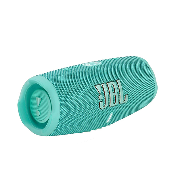 Bocina Bluetooth JBL Charge 5 Teal | Resistente al polvo y agua IP67 | Bateria Integrada - JBLCHARGE5TEALAM