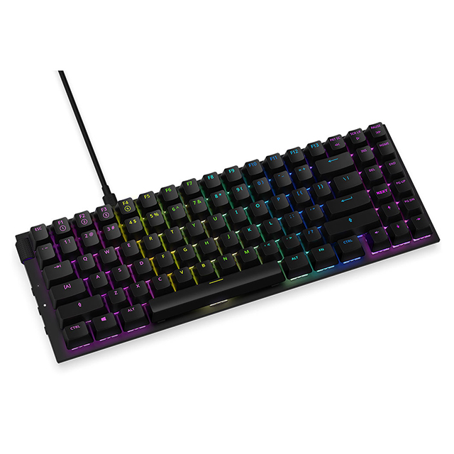 Teclado Mecánico Modular NZXT Function Mini TKL Negro, Switches Gateron Red, RGB, Hot Swap, USB C, Ingles - KB-175US-BR